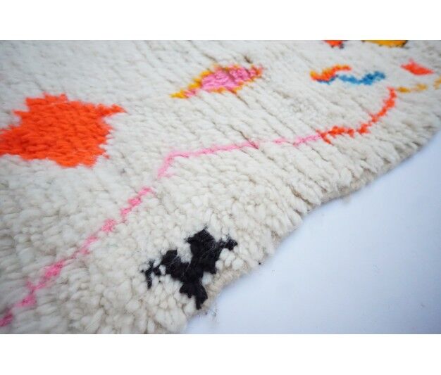Colorful Berber carpet handmade 182 x 108cm