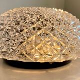 50s semi-crystal ceiling light