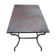 metal dining table