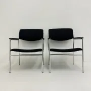 Gijs van der Sluis minimalist lounge chair, 1970s