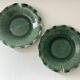 Paire d’assiette lotus