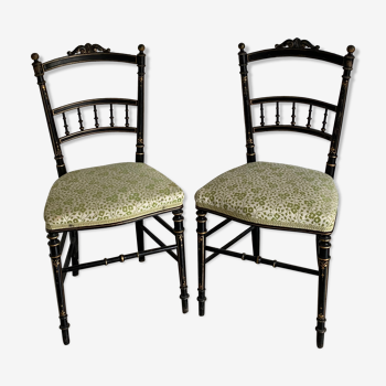 Paire de chaises Napoleon
