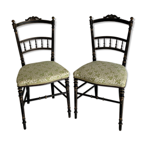 Paire de chaises Napoleon