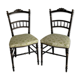 Pair of Napoleon chairs