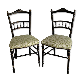 Paire de chaises Napoleon