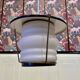 Suspension scandinave en opaline 1950