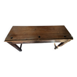 Old wooden school desk
