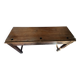 Ancien bureau écolier en bois