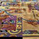 Modern rug signed nini ferrucci 240x205 cm