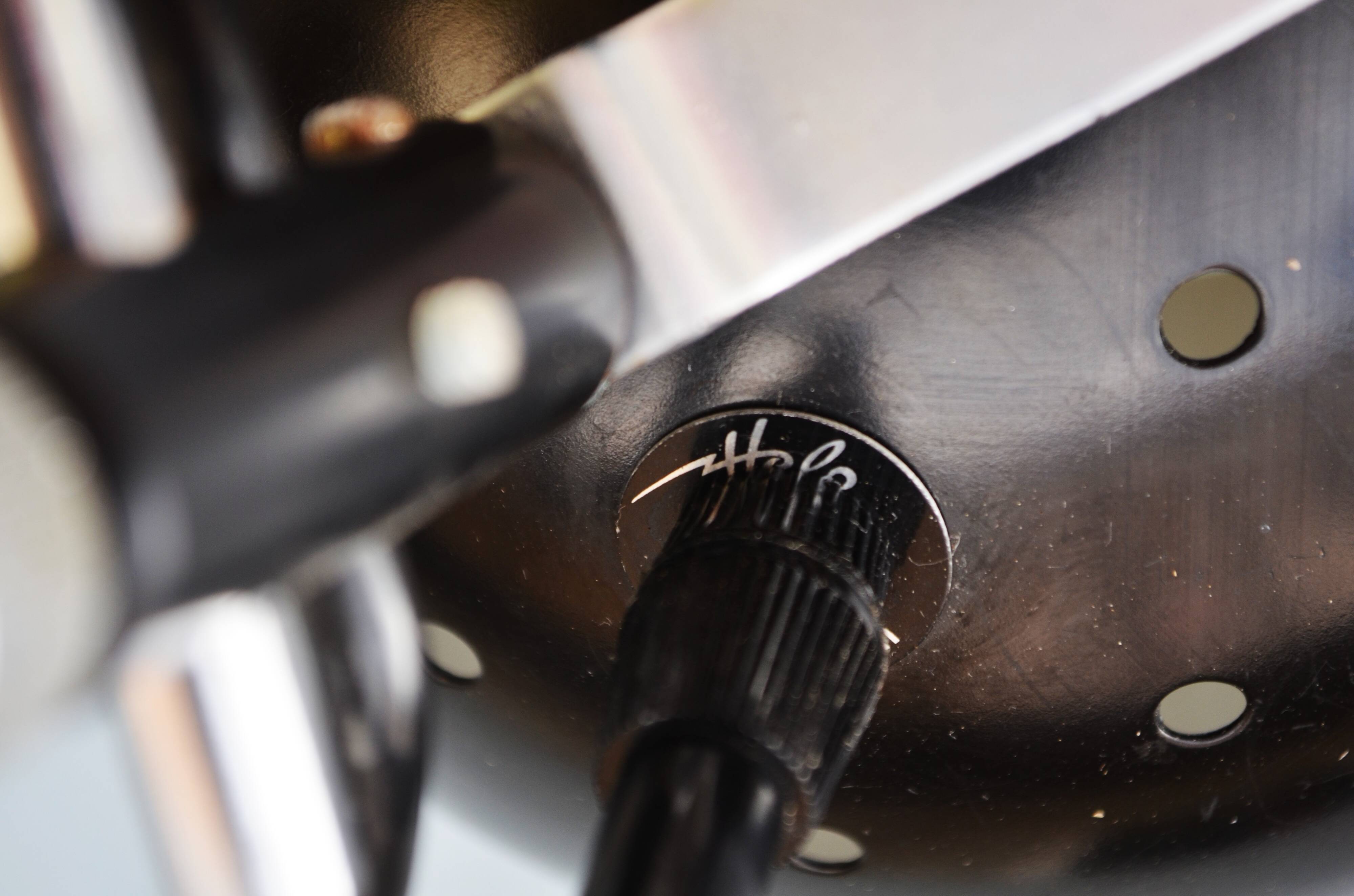 Mid Century Lamp Halo Leuchte Ball Eye - Space Age Black  - Germany Made