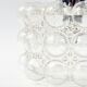 Mid-century modern bubble glass pendant/ceiling lamp by helena tynell for limburg, germany, 1960s