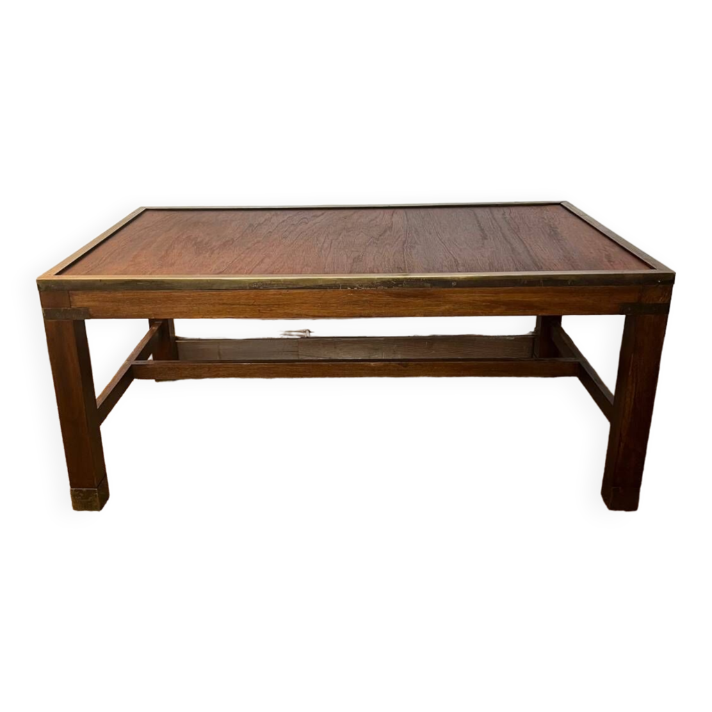 Table Basse Vintage Scandinave en Bois Organique, 1980s en vente sur