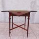 Game table in mahogany late 19th