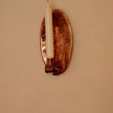 Paire d'appliques murales suédoises en cuivre du milieu du siècle