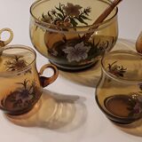Vintage service in Sangria or punch