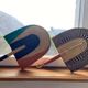 4 raffia fans