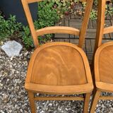 4 vintage Luterma bistro chairs 1940