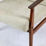 Vintage Beige Club Armchair, 1970s