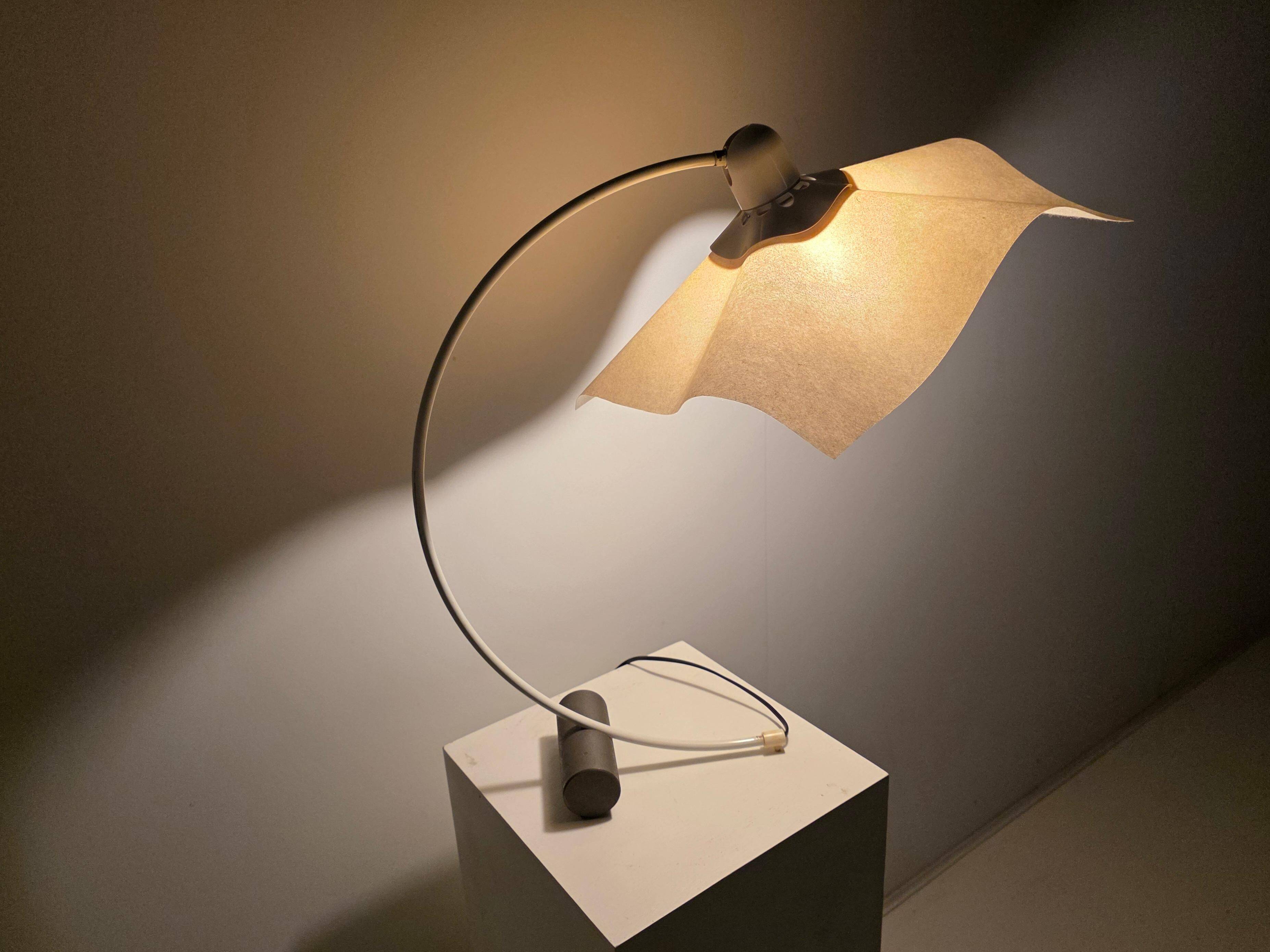 Mario Bellini Area Curvea table lamp for Artemide, Italy, 1970s