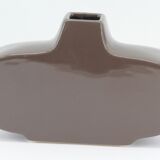 Vase céramique marron