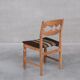 8 oak mid-century danish dining chairs