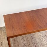 Mid-Century Modern Danish Dining Table in Teak by H.W. Klein for Bramin, Extendable, 1960