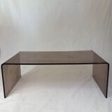 Plexiglass coffee table 1970