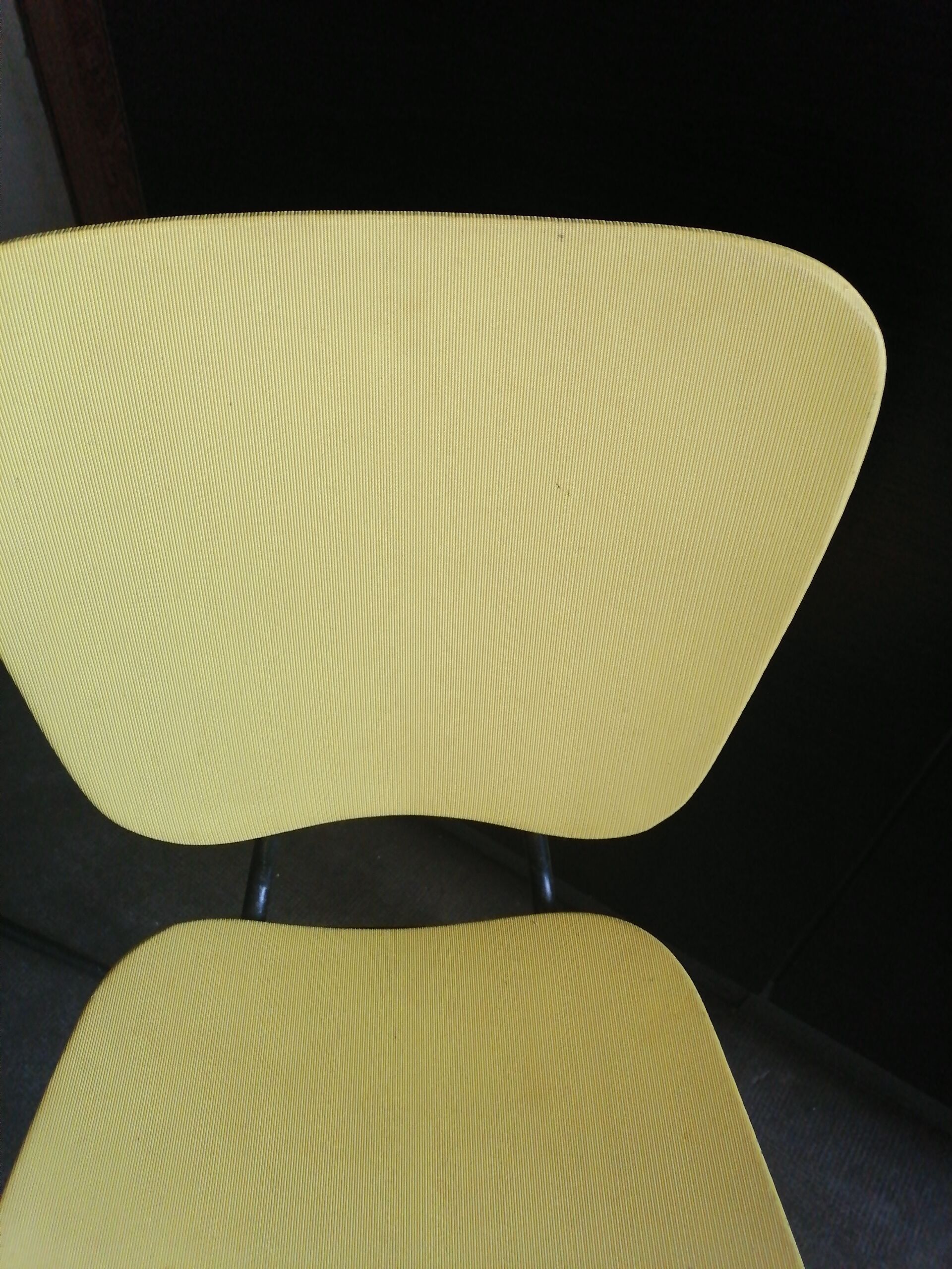 Set of 2 1950 60 skai chairs