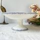 Vintage pedestal dish terre de fer hb&c balzac made in france