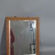 Old louis XVI style mirror carved wood, beveled ice 31x25 cm SB