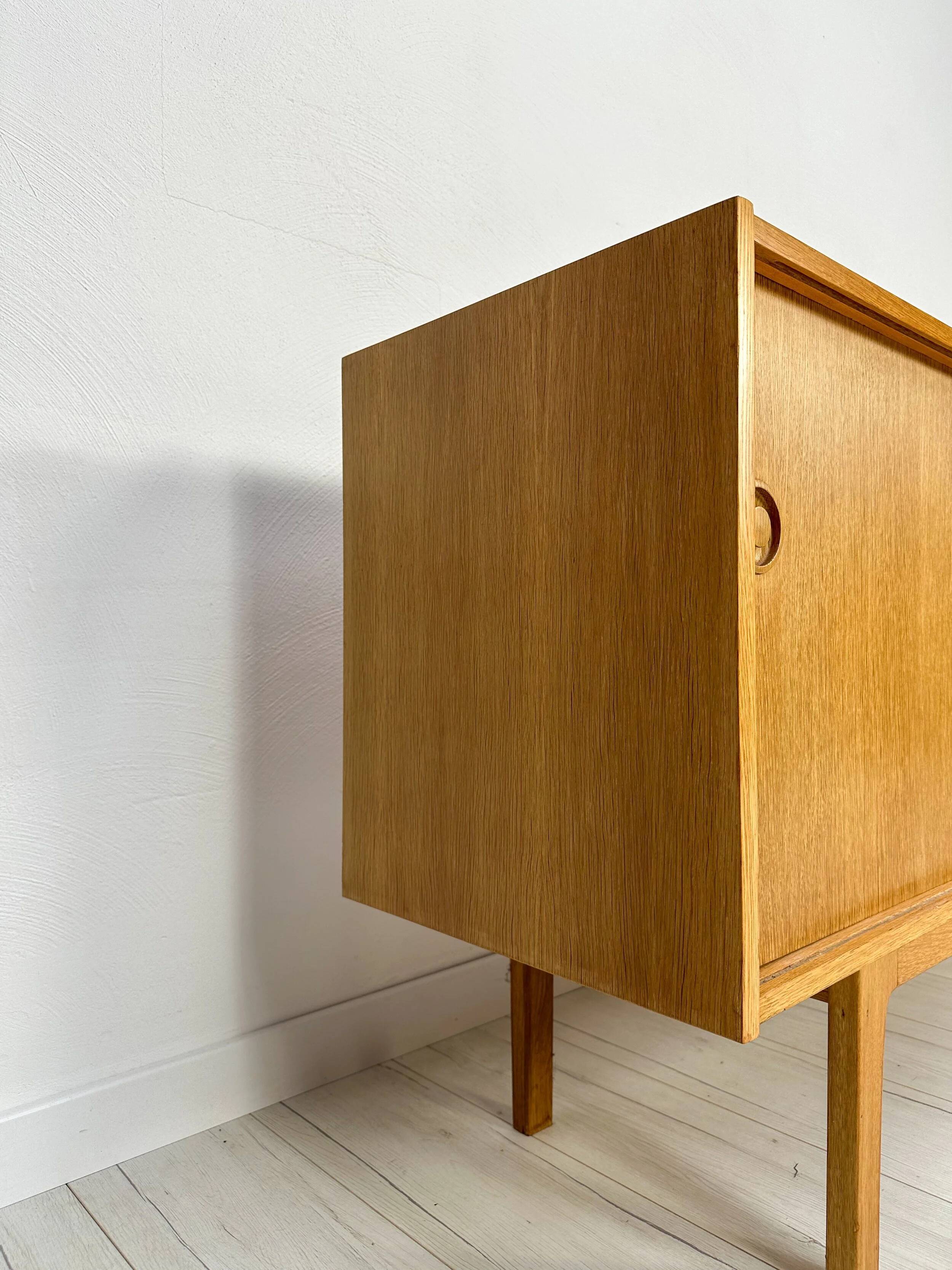 1960s Vintage Scandinavian Erik Wørts for IKEA Oak Sideboard