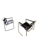 Salon design Canapé cuir italien et fauteuils inspiration Wassily