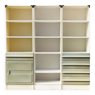 Set 3 storage cabinets by Guy Bernard for Meurop. Vintage 70s