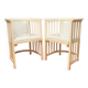 Pair of armchairs designed by Josef Hoffmann for Cabaret Fledermaus, Austria