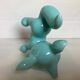 Saint Clement style zoomorphic blue fox