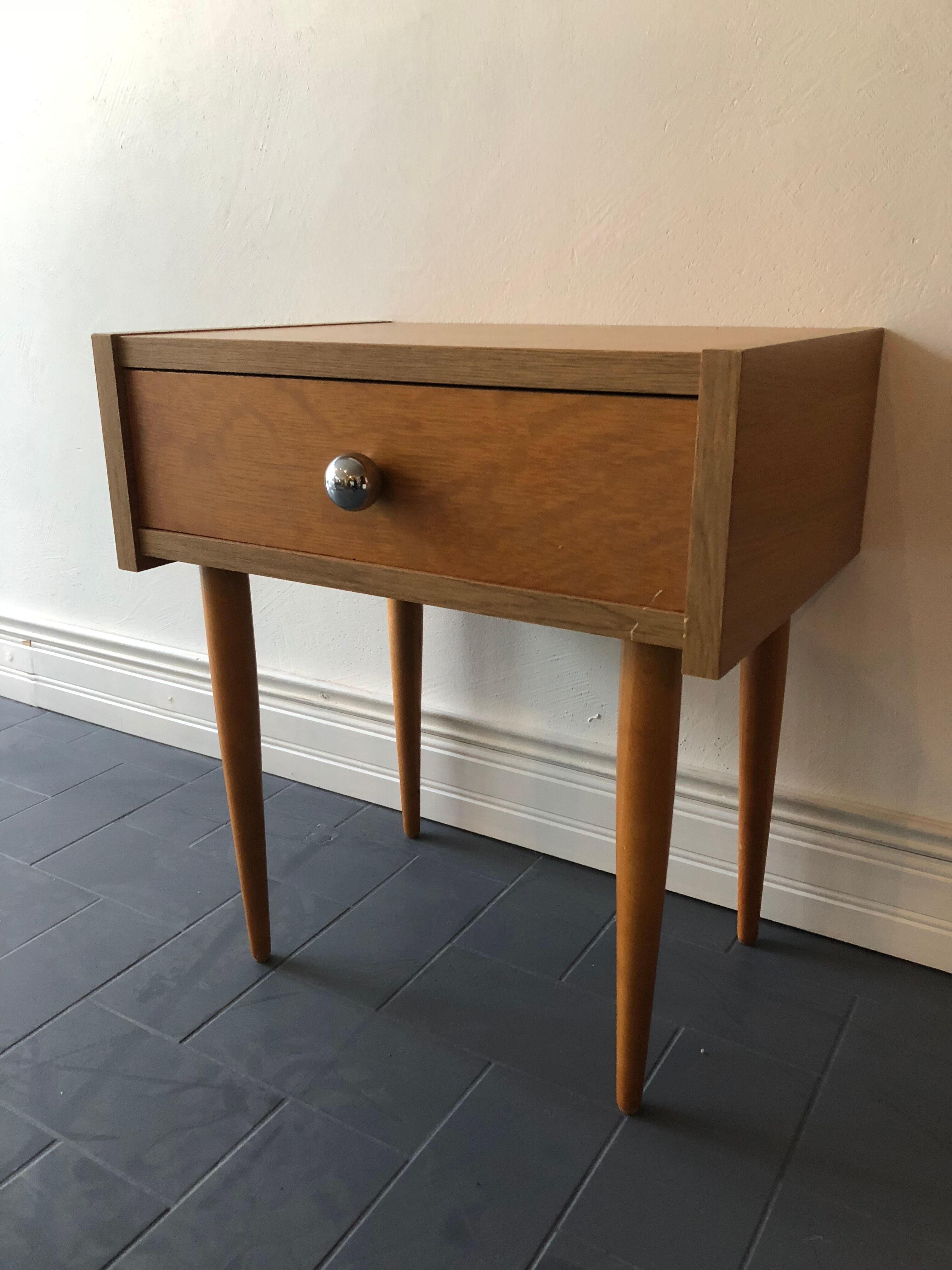 Vintage bedside table