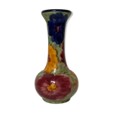Flower-patterned vase