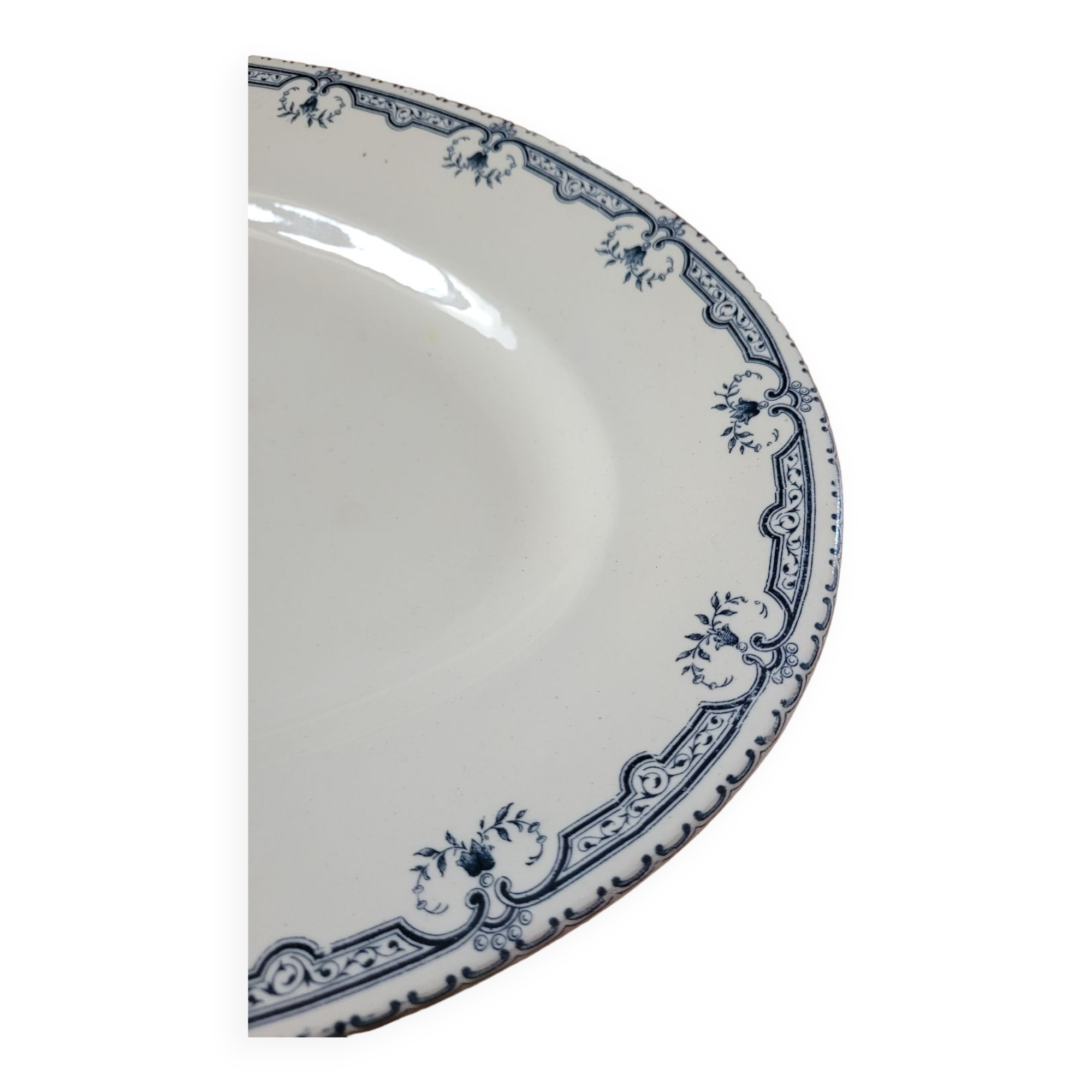 Long dish Terre de fer Parmentier de Salins