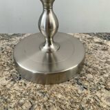Vintage brushed aluminum lamp