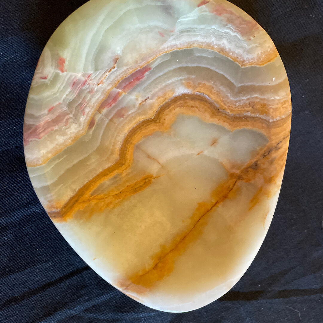 Vintage onyx ashtray