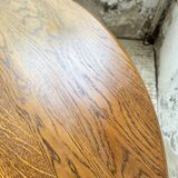 Round oak table 1950