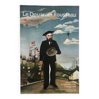 Henri ROUSSEAU (after) Grand Palais, 1984-85. Original color poster
