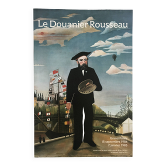 Henri ROUSSEAU (d'après) Grand Palais, 1984-85. Affiche originale en couleurs