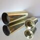 Danish mid century brass candleholders set of 2