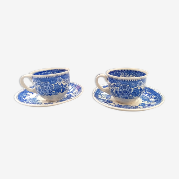 2 tasses et soucoupes Burgenland / Villeroy & Boch