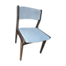 Black solid wood chair