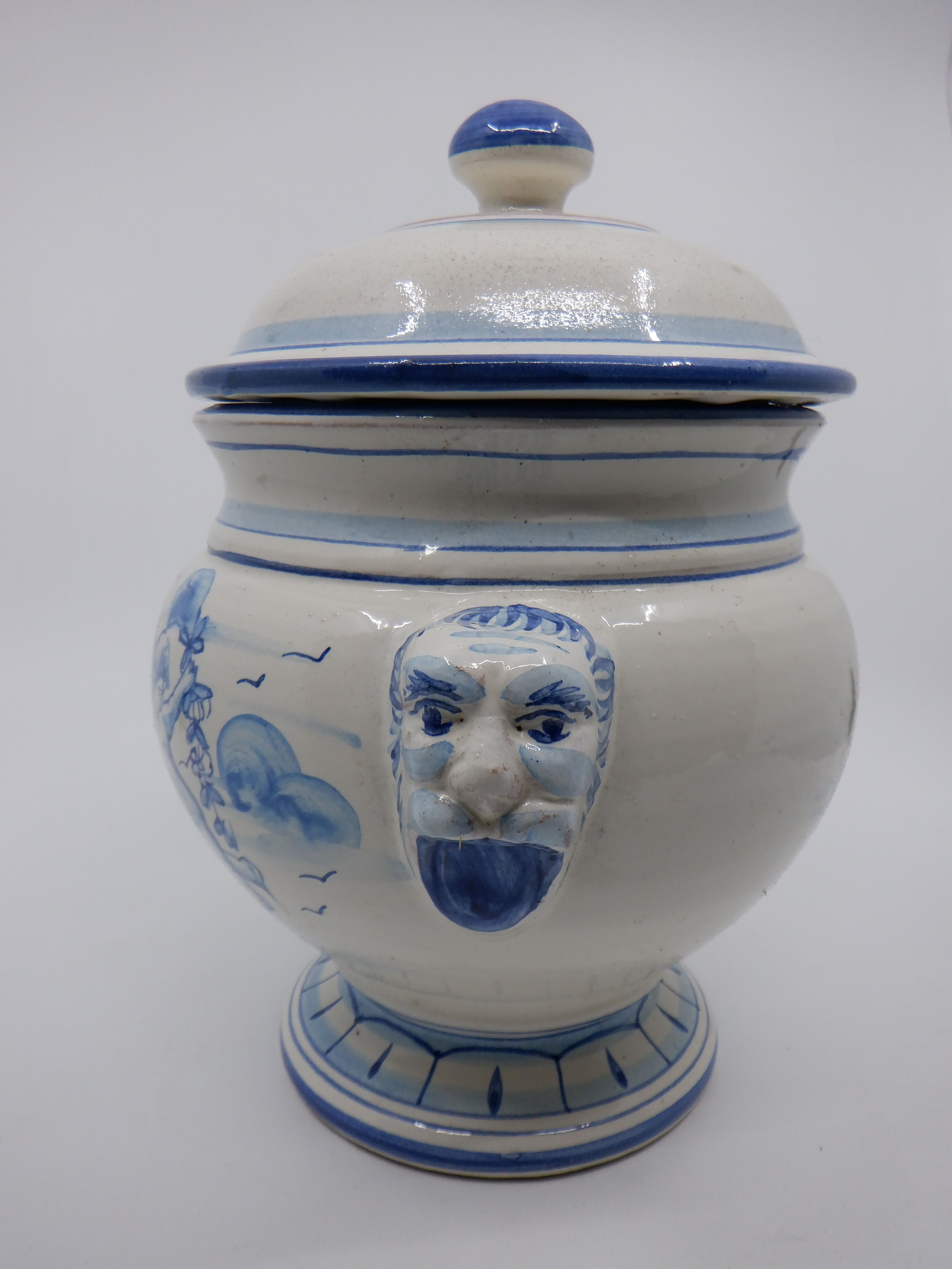 Nevers earthenware pharmacy pot