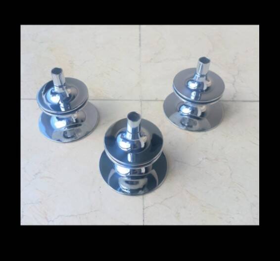Stoffi candle holders (3)