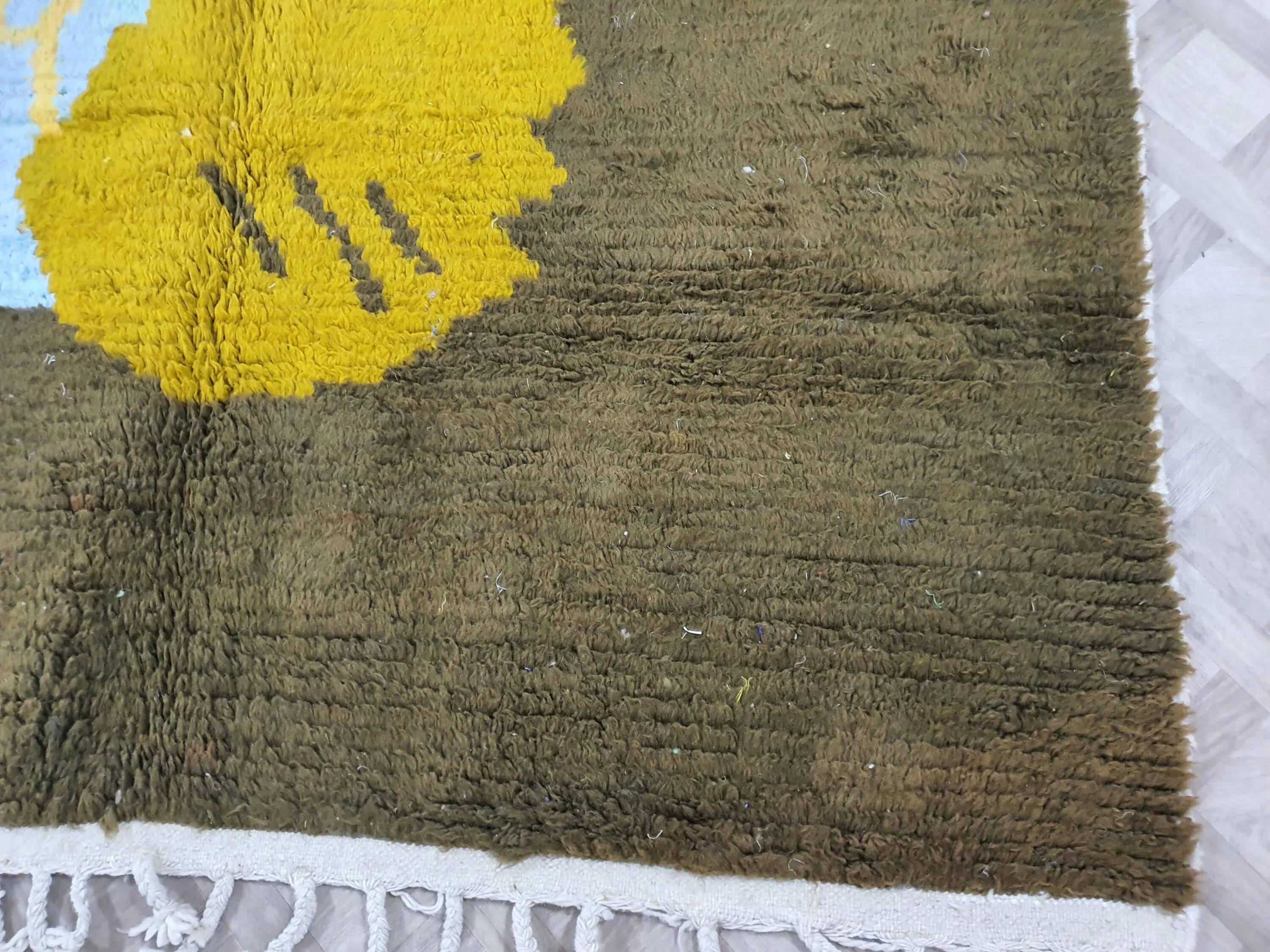 Handmade Moroccan rug high quality 2.5x1.5 m