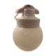 Lampe baladeuse suspensions verre et porcelaine
